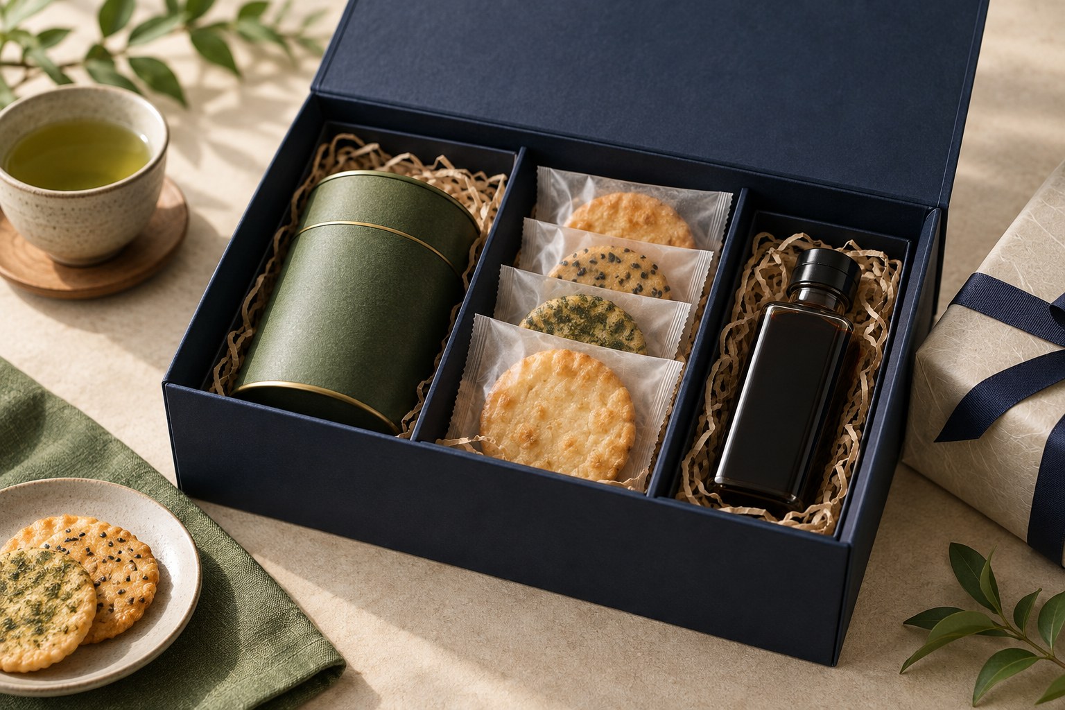 Japanese corporate gift box concept